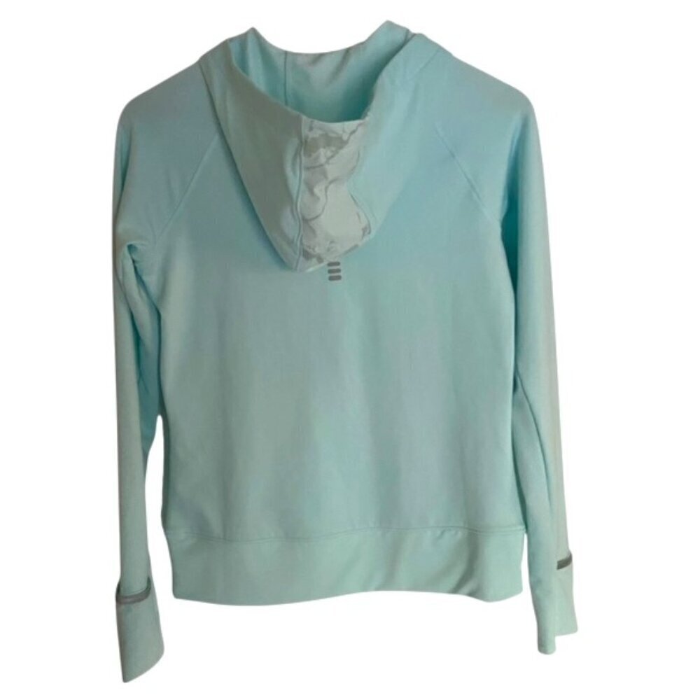 Under Armour Outrun the Cold Hooded 1/2 Zip Sweatshirt Small - Picture 4 of 5